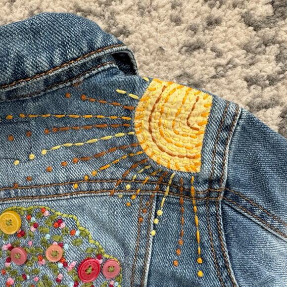 Gap Infant Girl Tree House Denim Jacket 12-18M - Picture 4 of 12